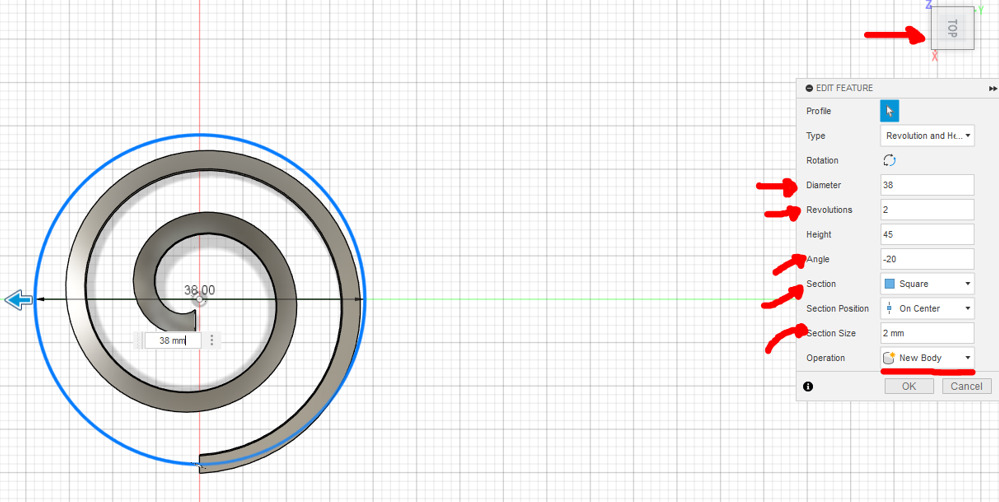 Adjusting coil parameters